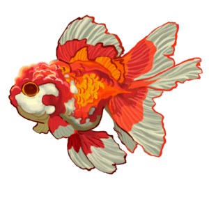 Goldfish Vinyl Sticker